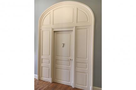 Bloc porte coupe-feu simple action Hôtel Chateau du Grand-Lucé 