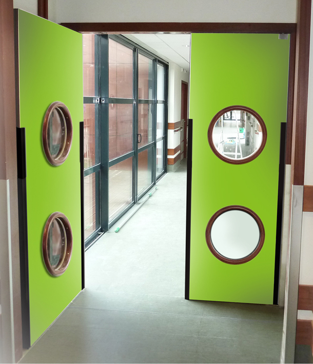 CROUZI CROUZI VVP EI30 2V PROTECMA - Anti-pince-doigts - Petite Hauteur