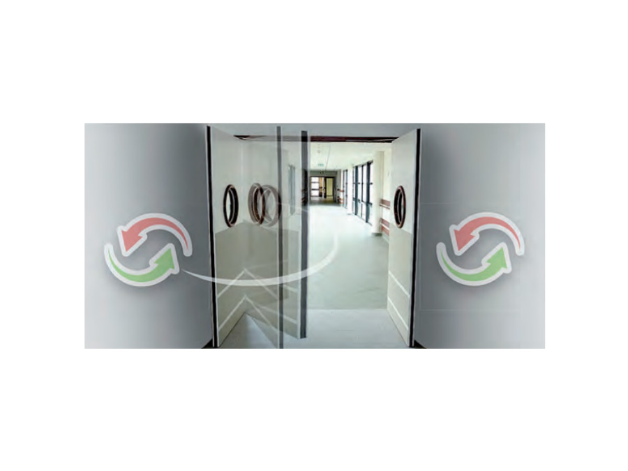 CROUZI Blocs-Portes Coupe-Feu Double Action automatique