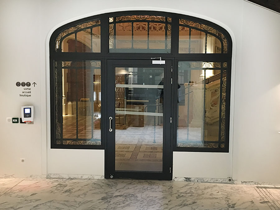 CROUZILLES, Bloc Porte coupe feu bois, Techniques, Jarnac, France